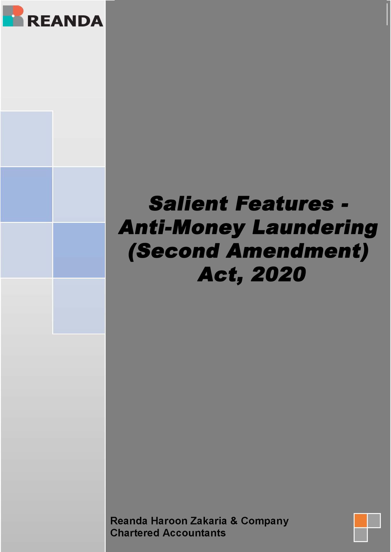 It's Salient Features instead of Deatures